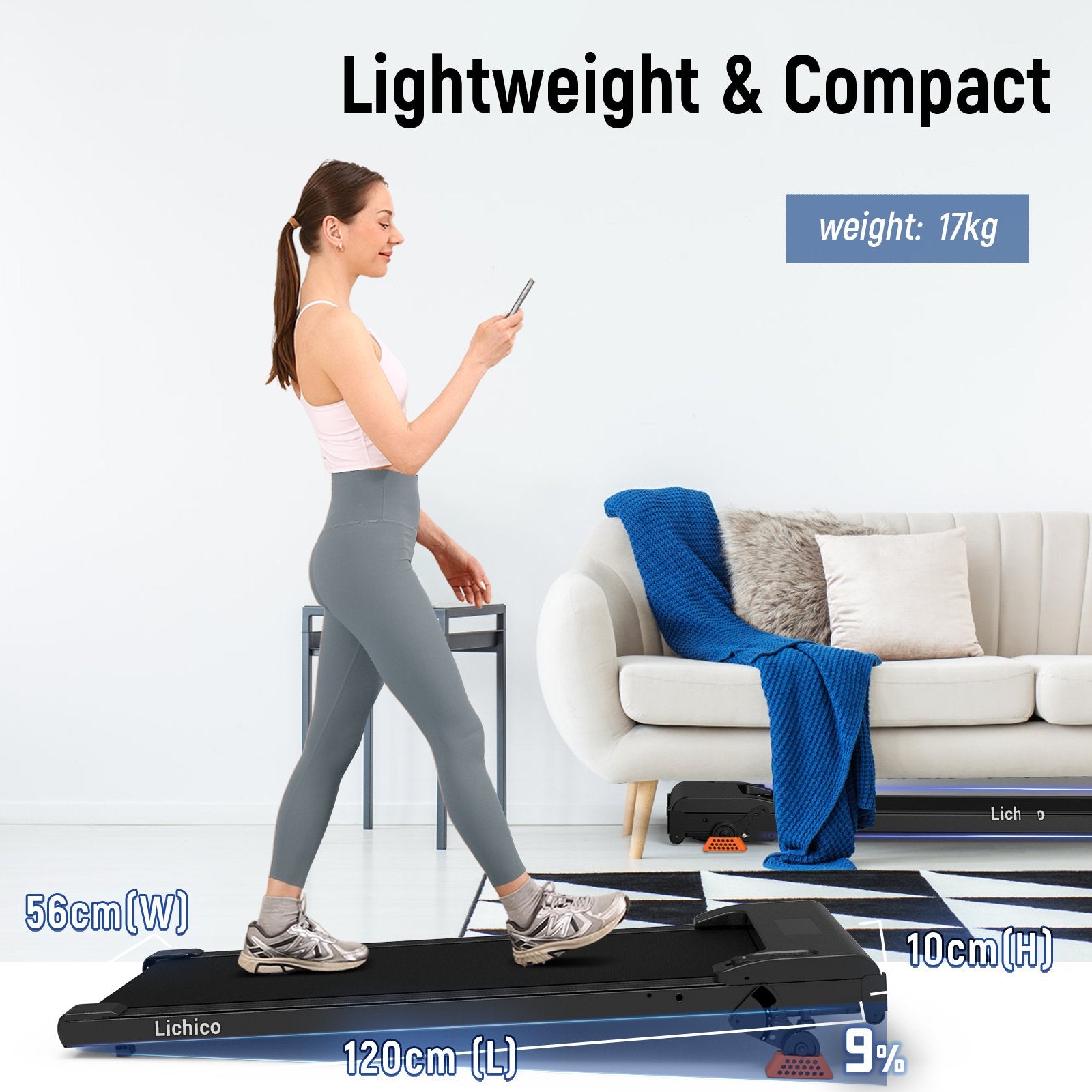 Lichico Adjustable Slope Walkingpad（AUS）